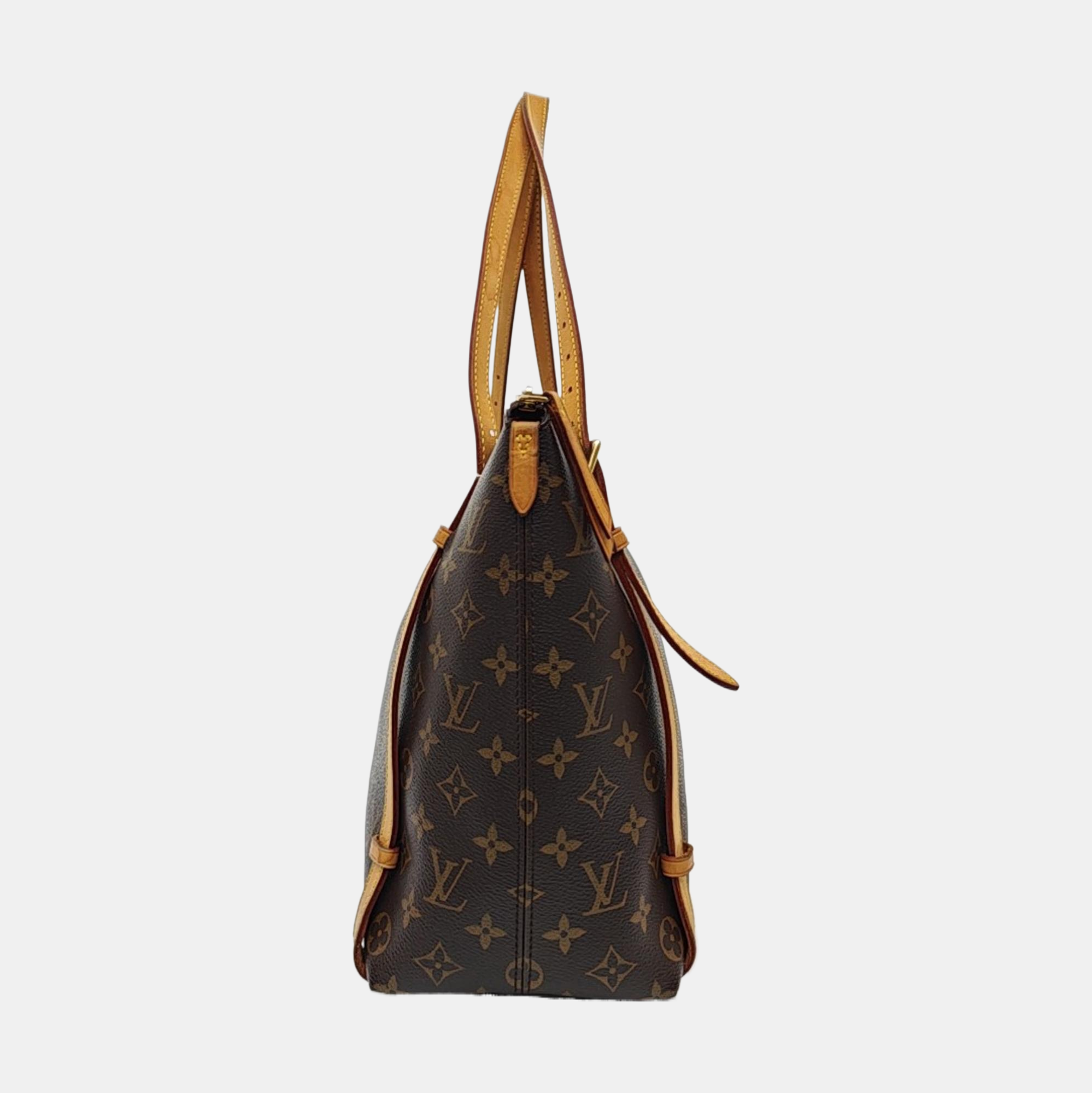TUILERIES Monogram Coated Canvas Brown