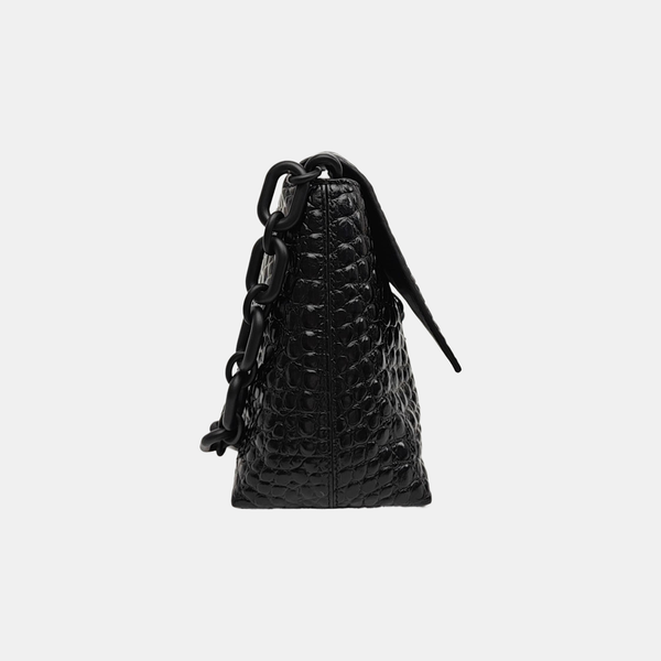 Downtown Small Calfskin Black