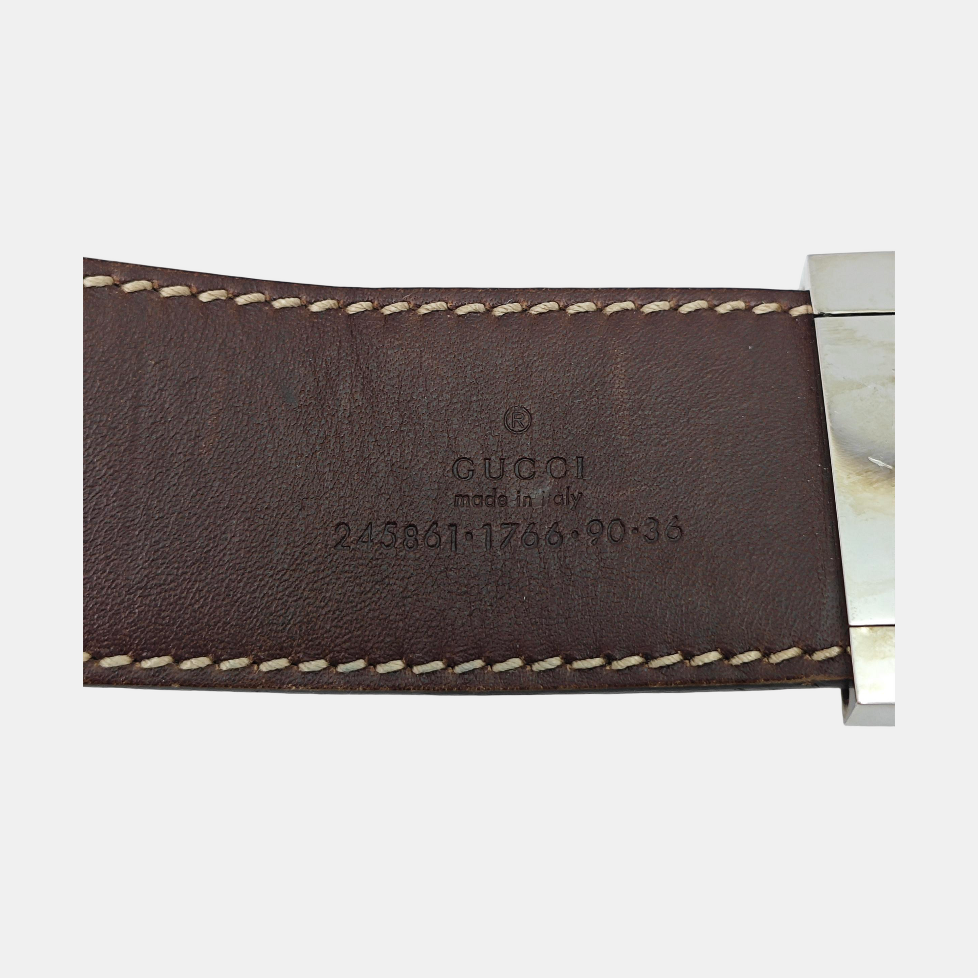 Leather Belt Beige