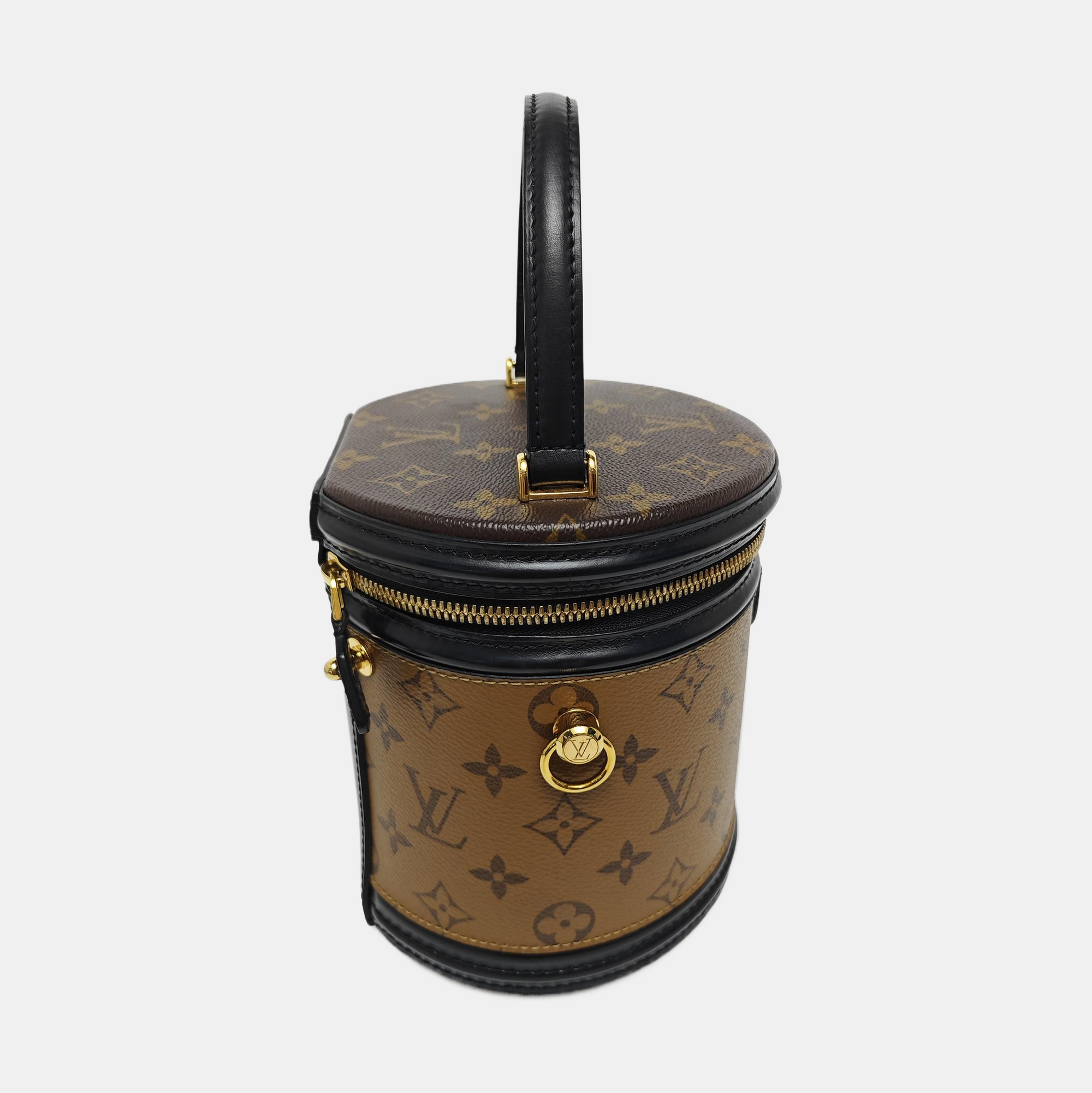 CANNES PM Monogram Coated Canvas Brown