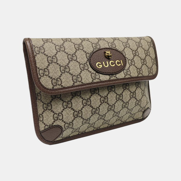 Neo Vintage Monogram Coated Canvas Beige