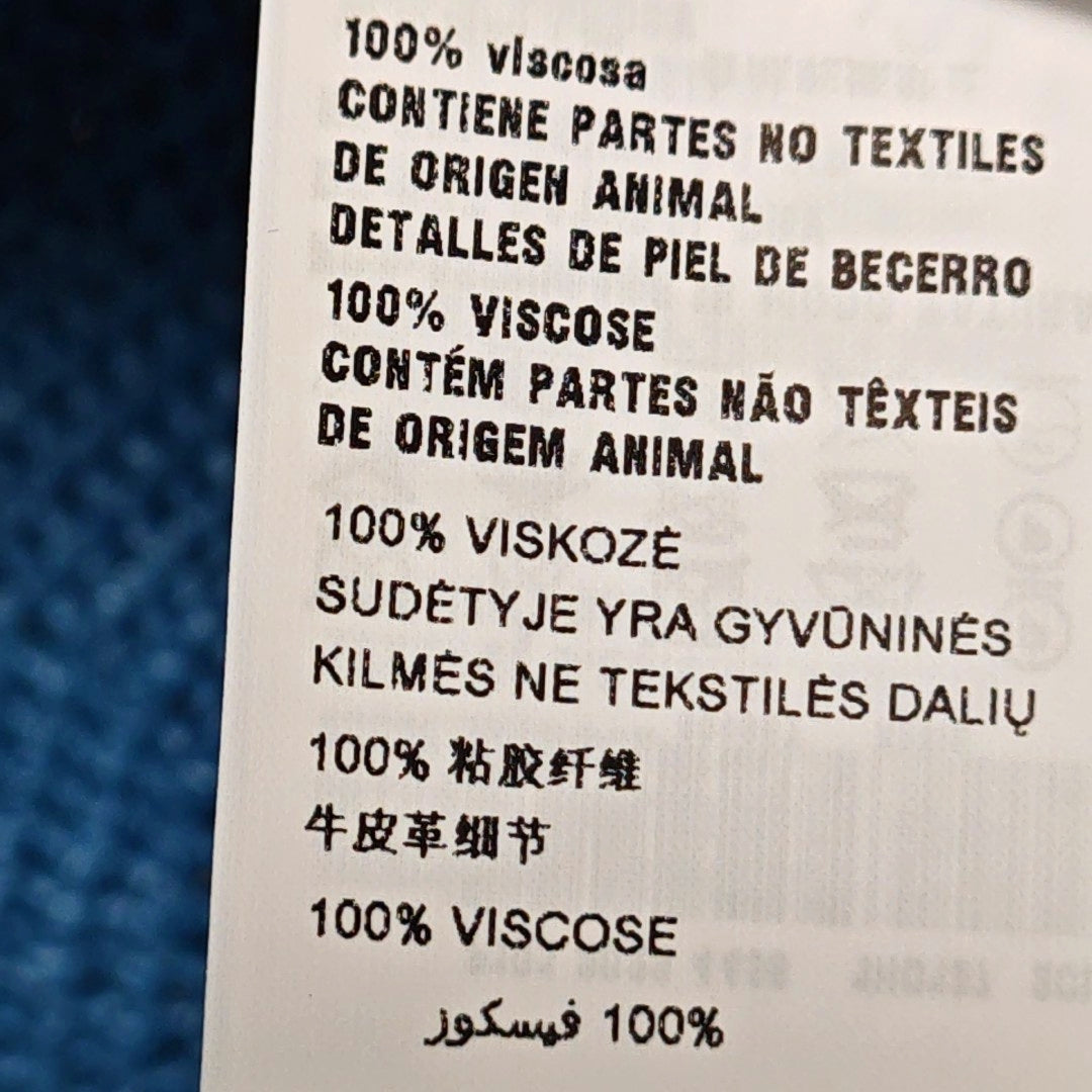 Viscose Hat Blue