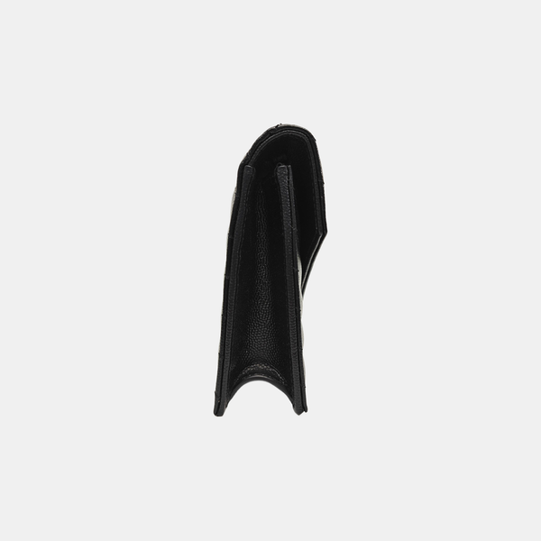 MONOGRAM Medium Chevron Calfskin Black