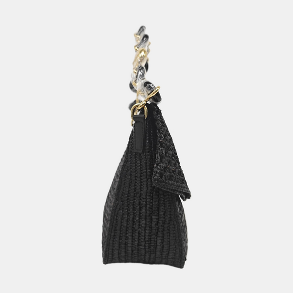 Ola Medium Straw Black
