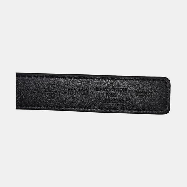 Coated Canvas Belt Brown