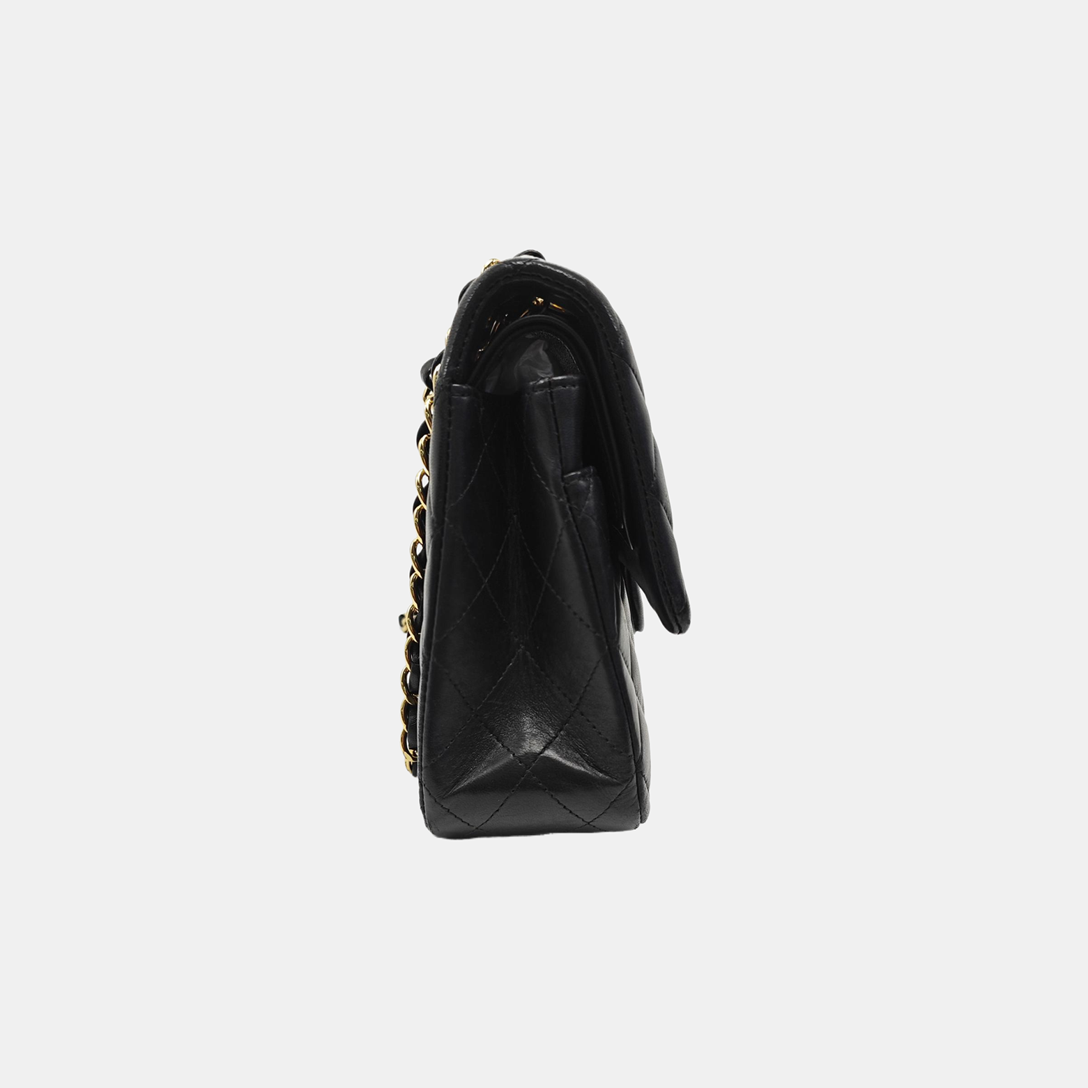 CLASSIC FLAP Medium Quilted Lambskin Black