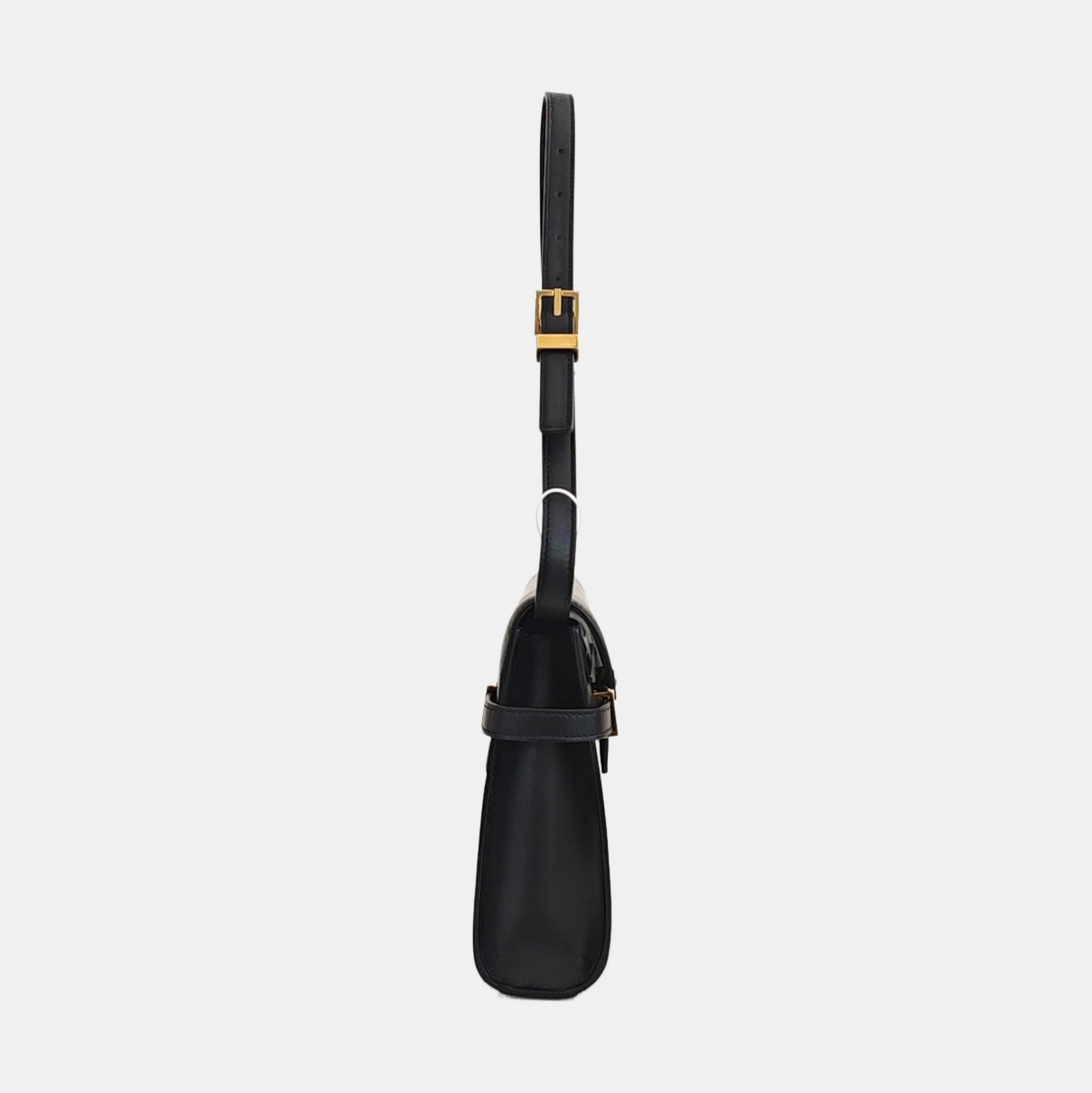 MANHATTAN Small Calfskin Black