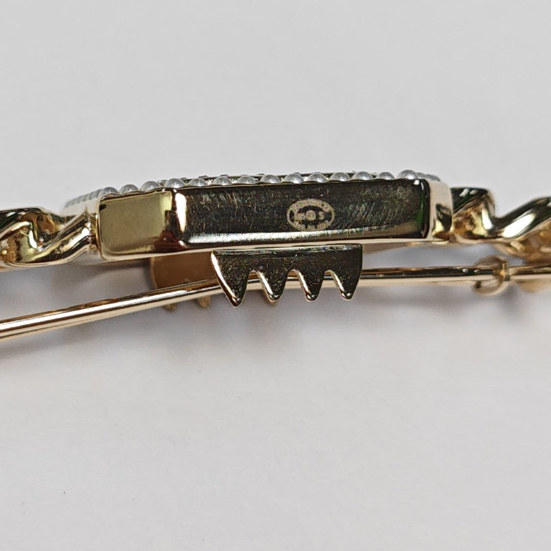 Metal Hair Clip Gold