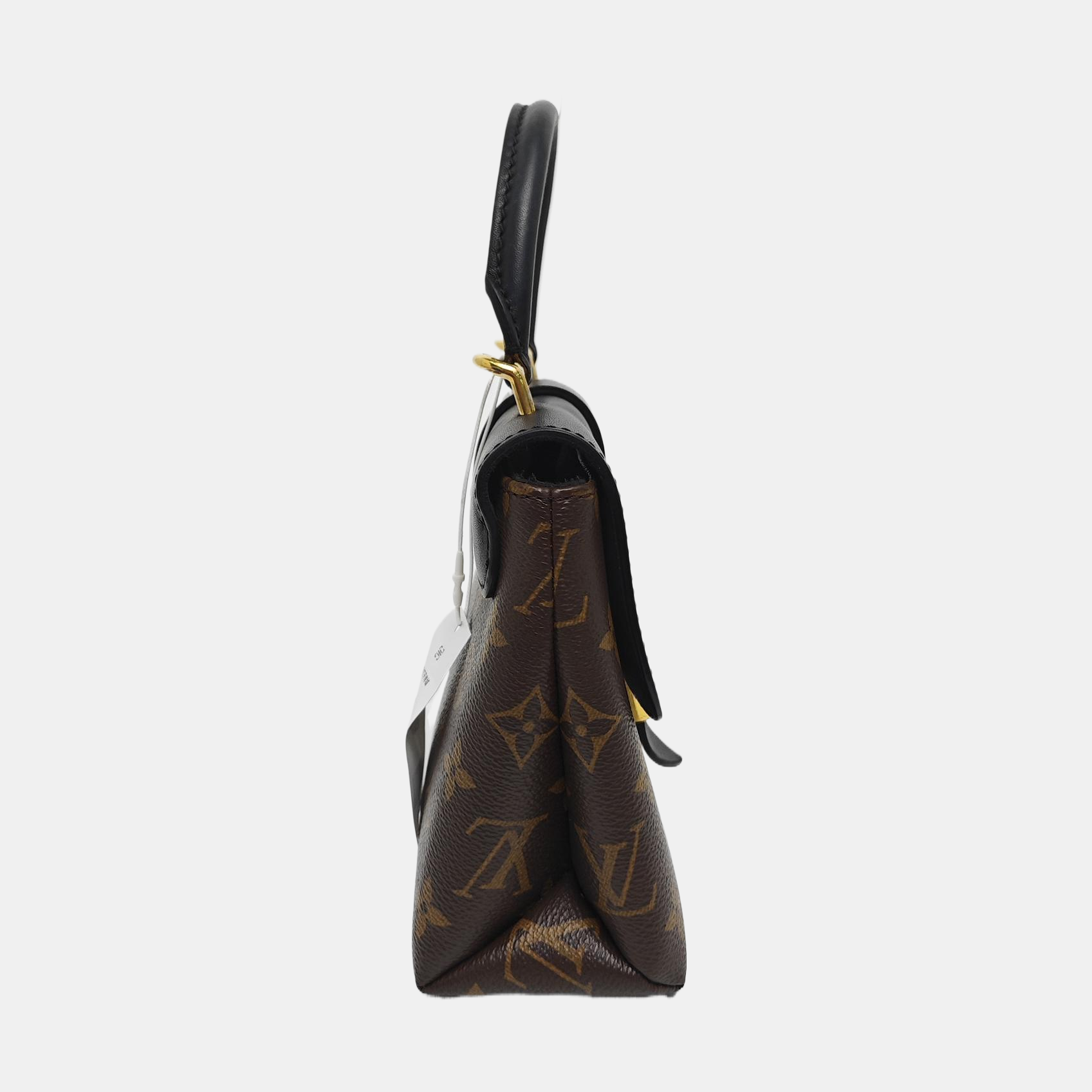 LOCKY BB Monogram Coated Canvas Brown