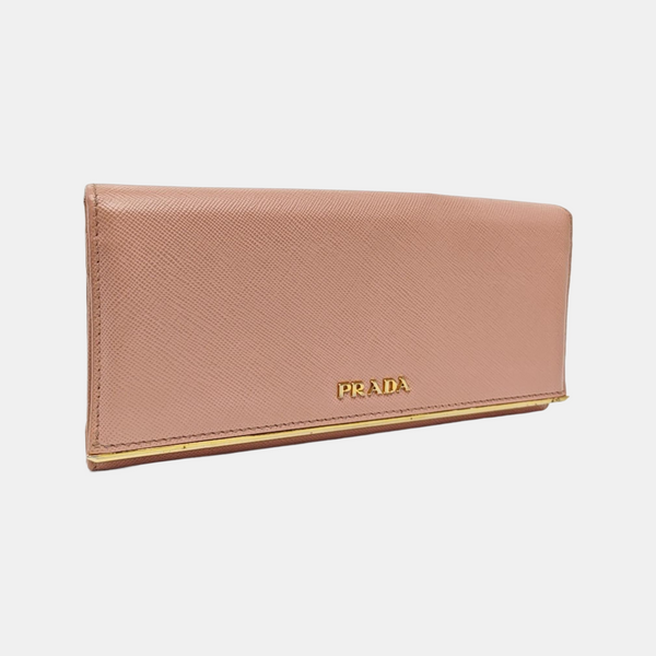 Fold Wallet Calfskin Pink