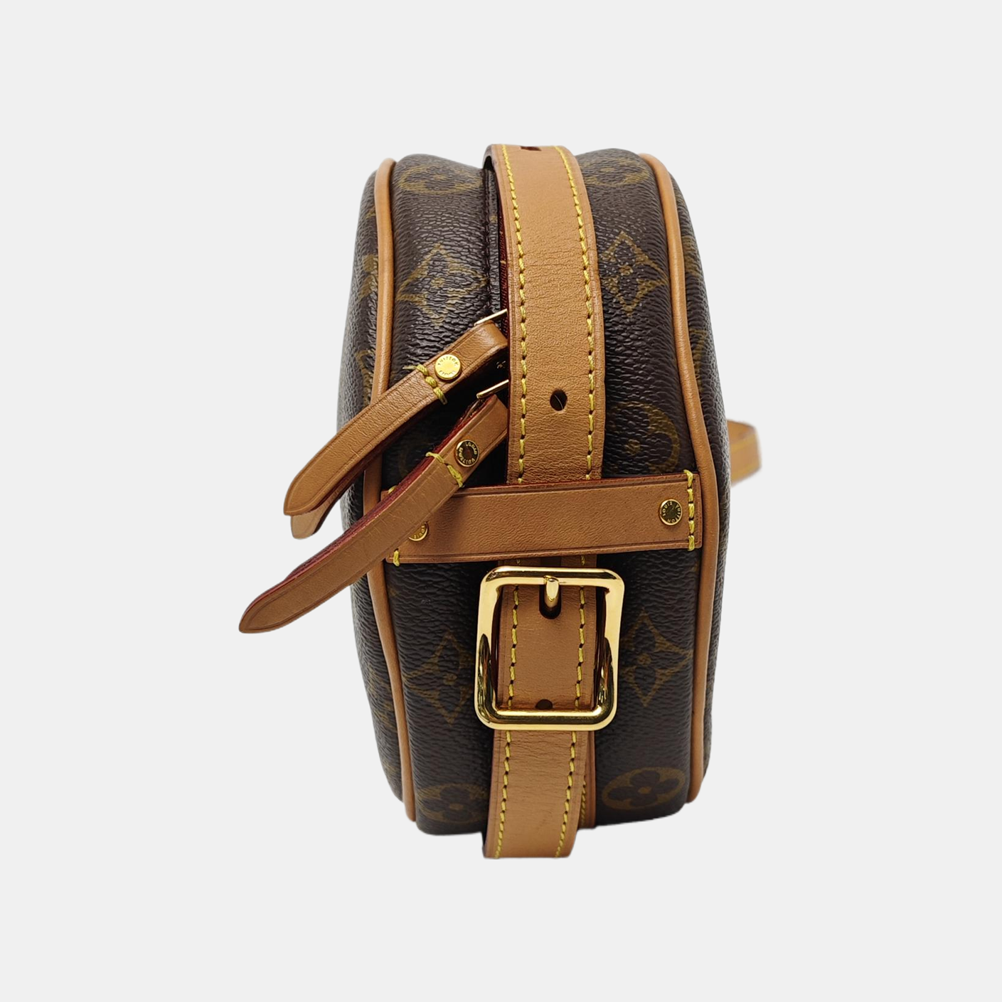 BOITE CHAPEAU PM Monogram Coated Canvas Brown