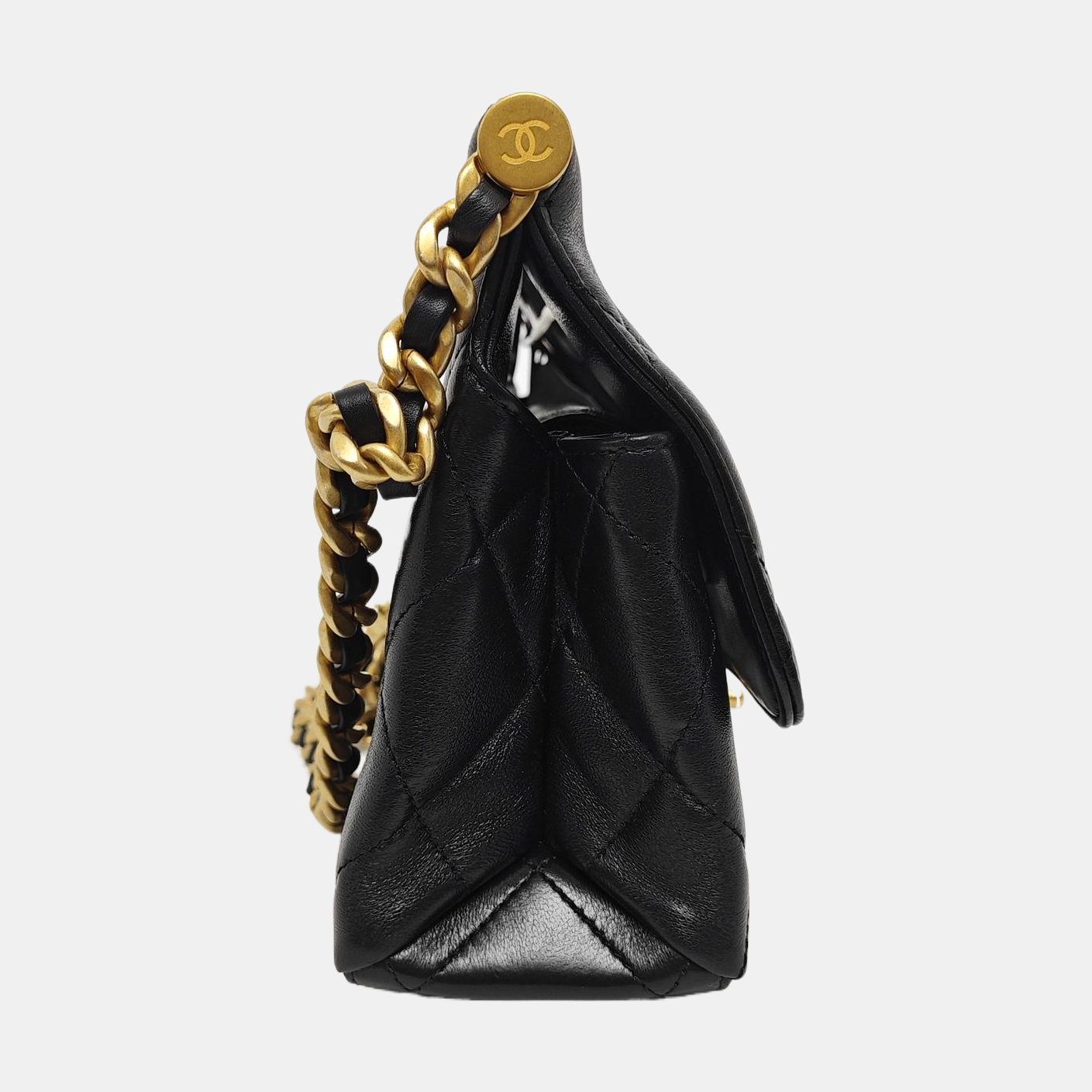 Quilted Lambskin Black