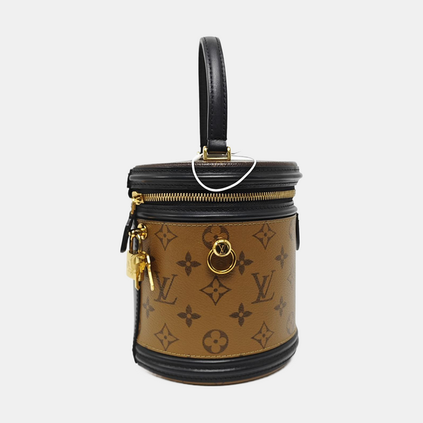 CANNES PM Monogram Coated Canvas Brown