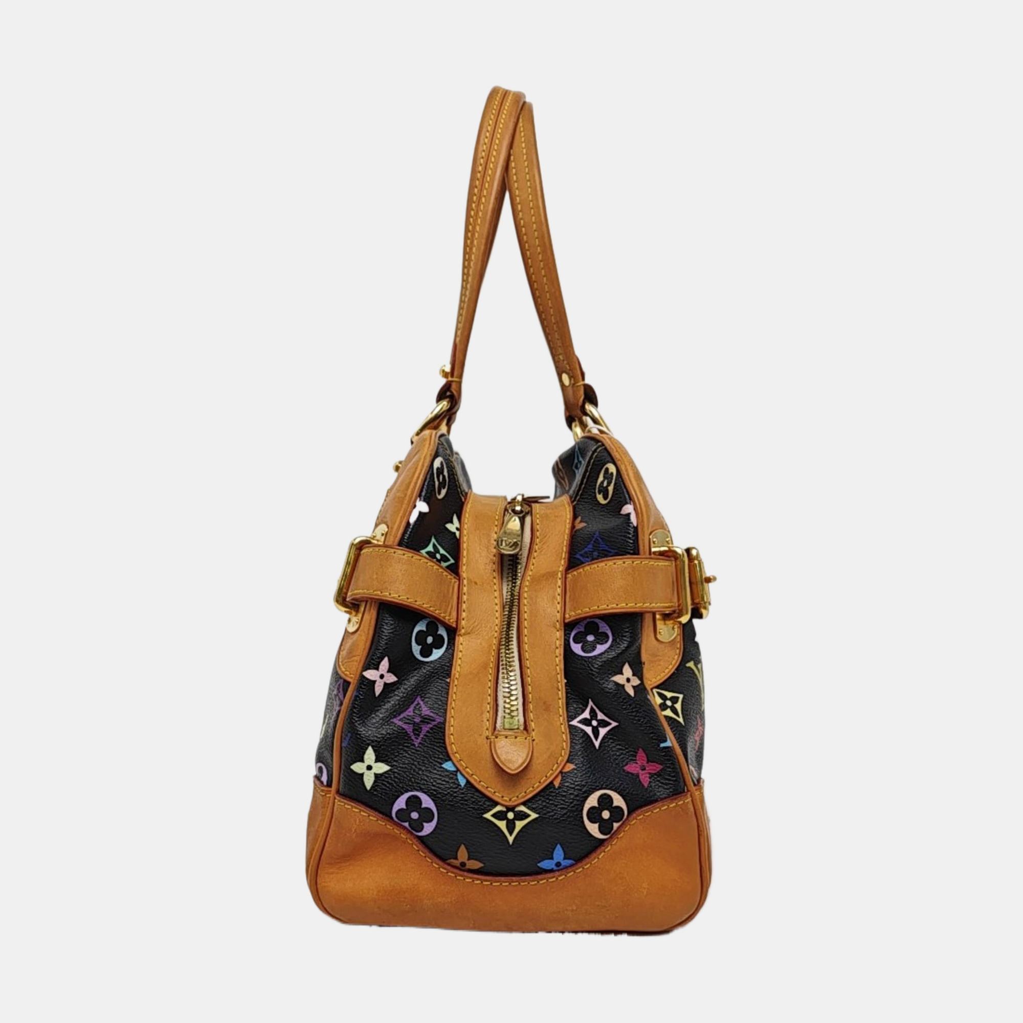 LV × TM CLAUDIA Monogram Coated Canvas Black