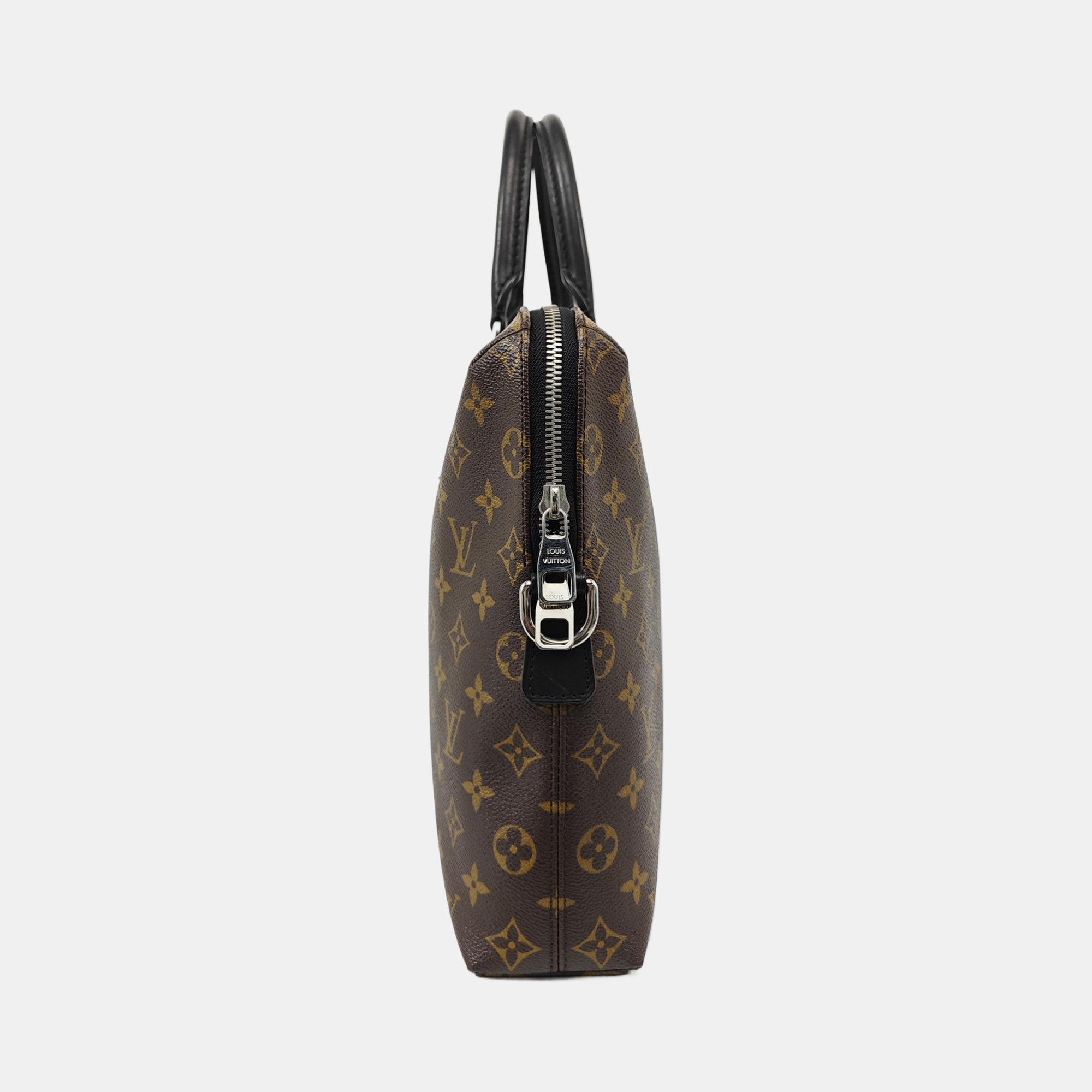 PORTE-DOCUMENTS Monogram Coated Canvas Brown
