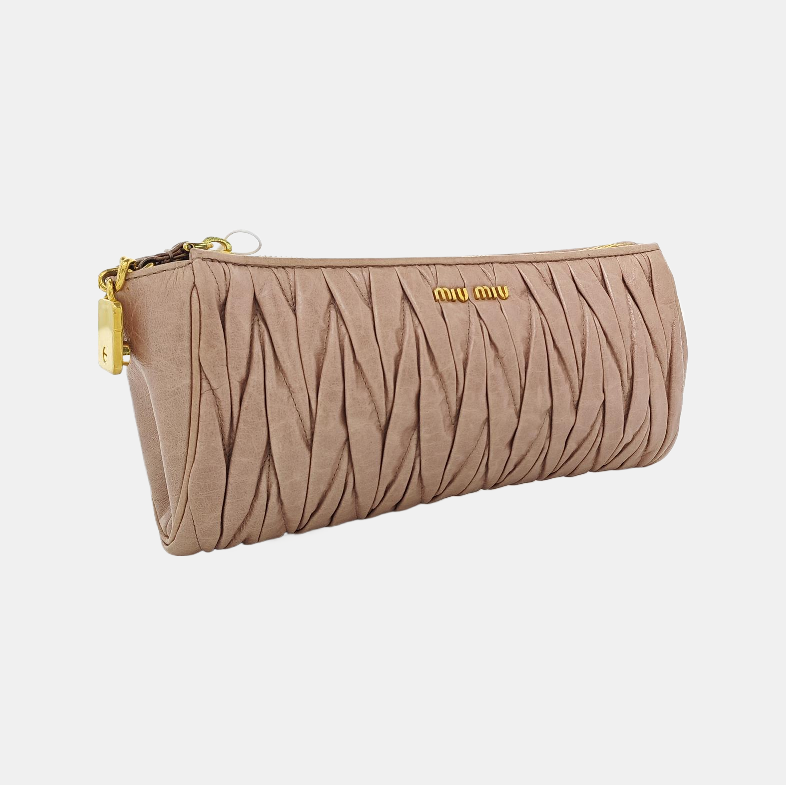 Matelassé Quilted Calfskin Pink