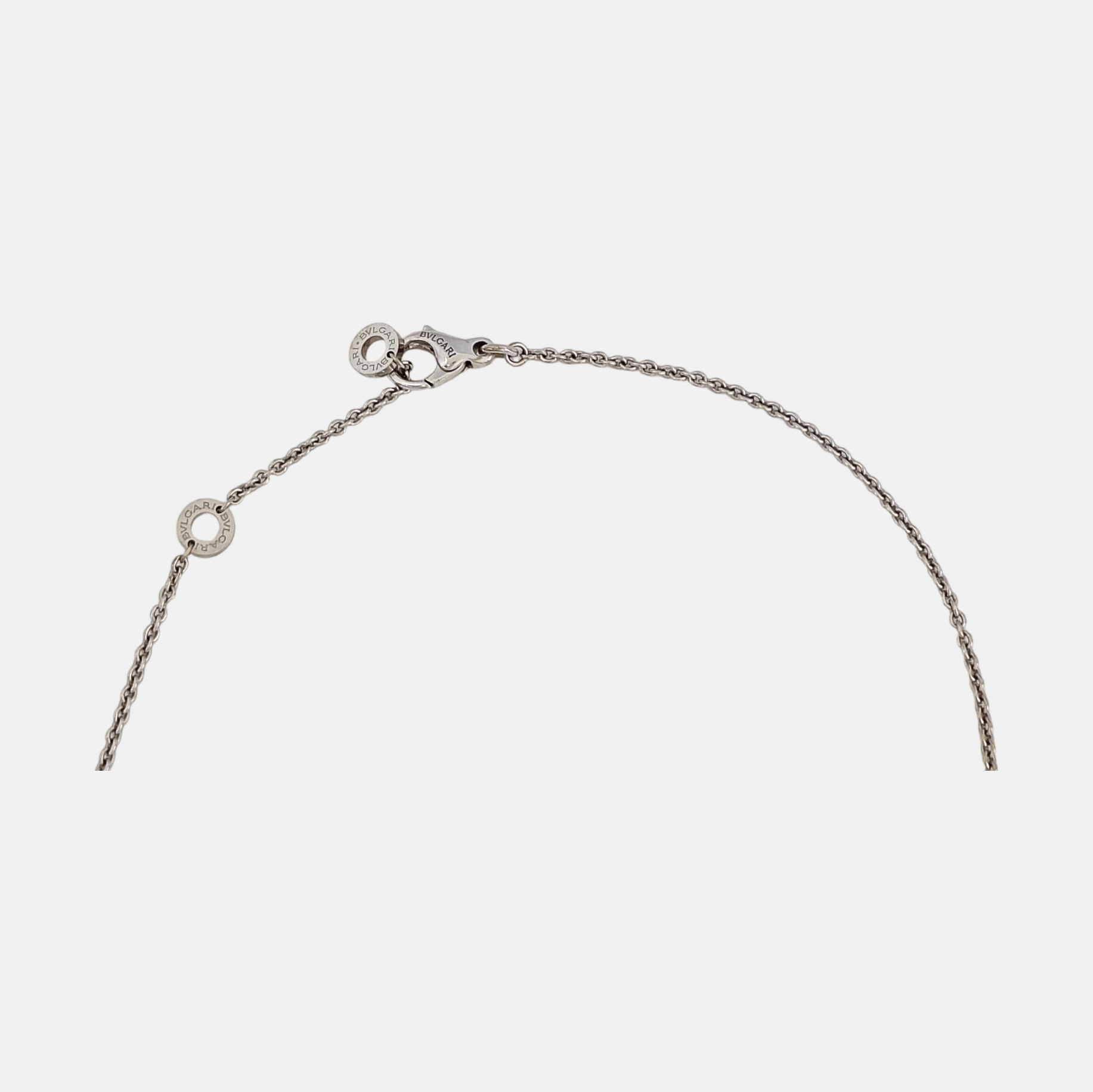 BVLGARI BVLGARI 18k White Gold Silver Necklace