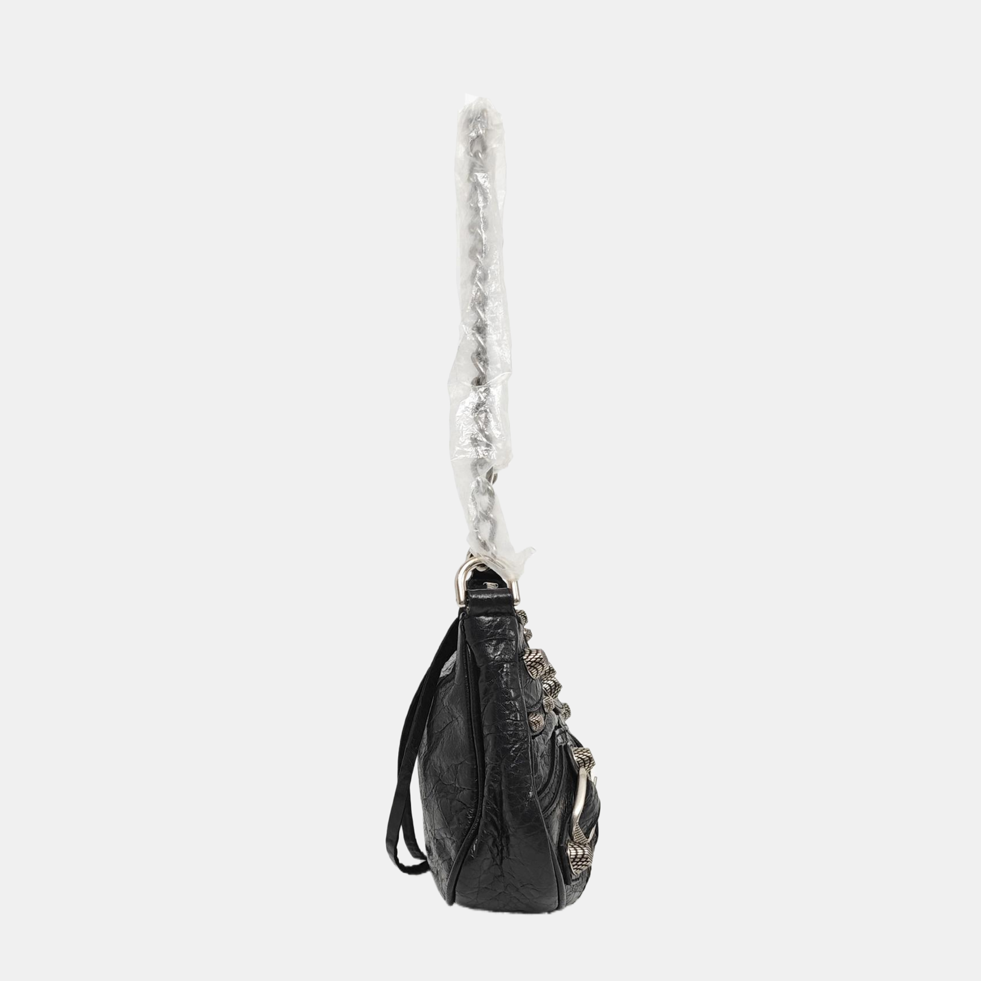 Le Cagole Mini Lambskin Black