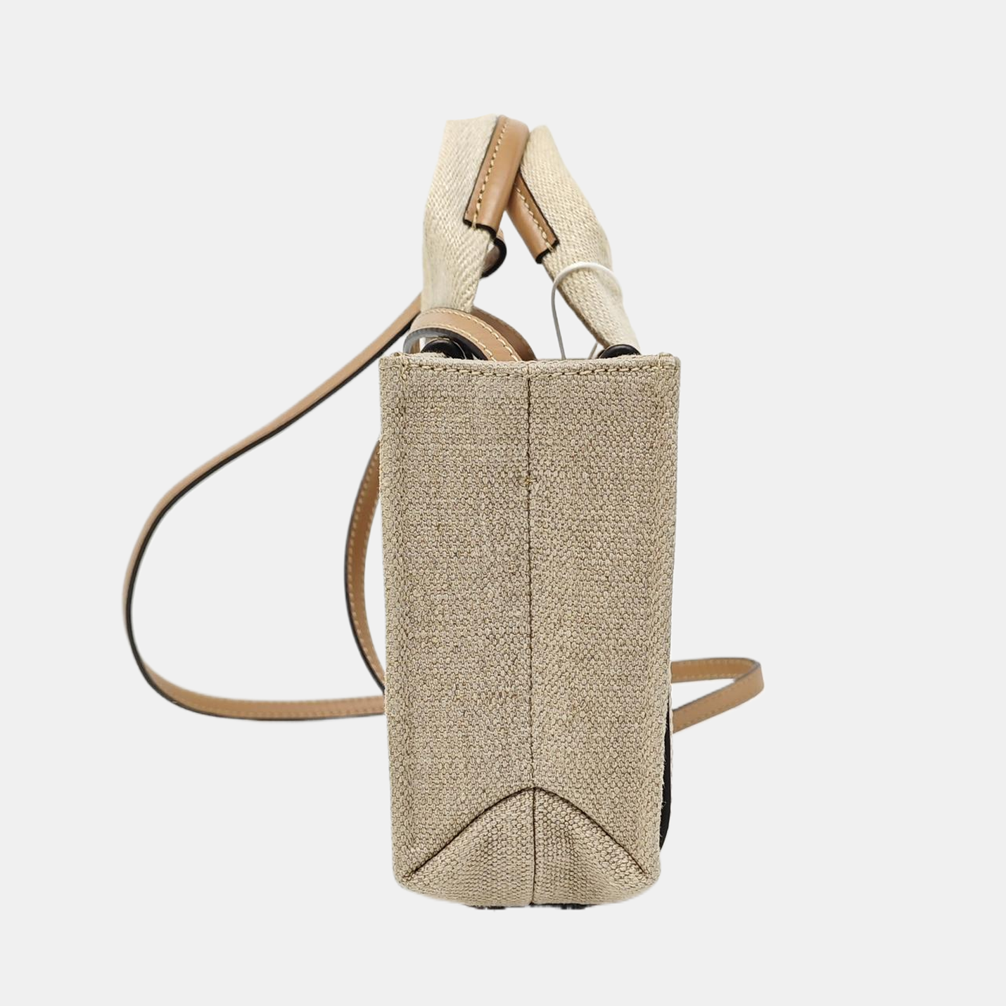 Woody Mini Fabric Beige