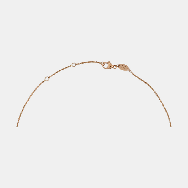Jeux De Liens 18k Rose Gold Necklace