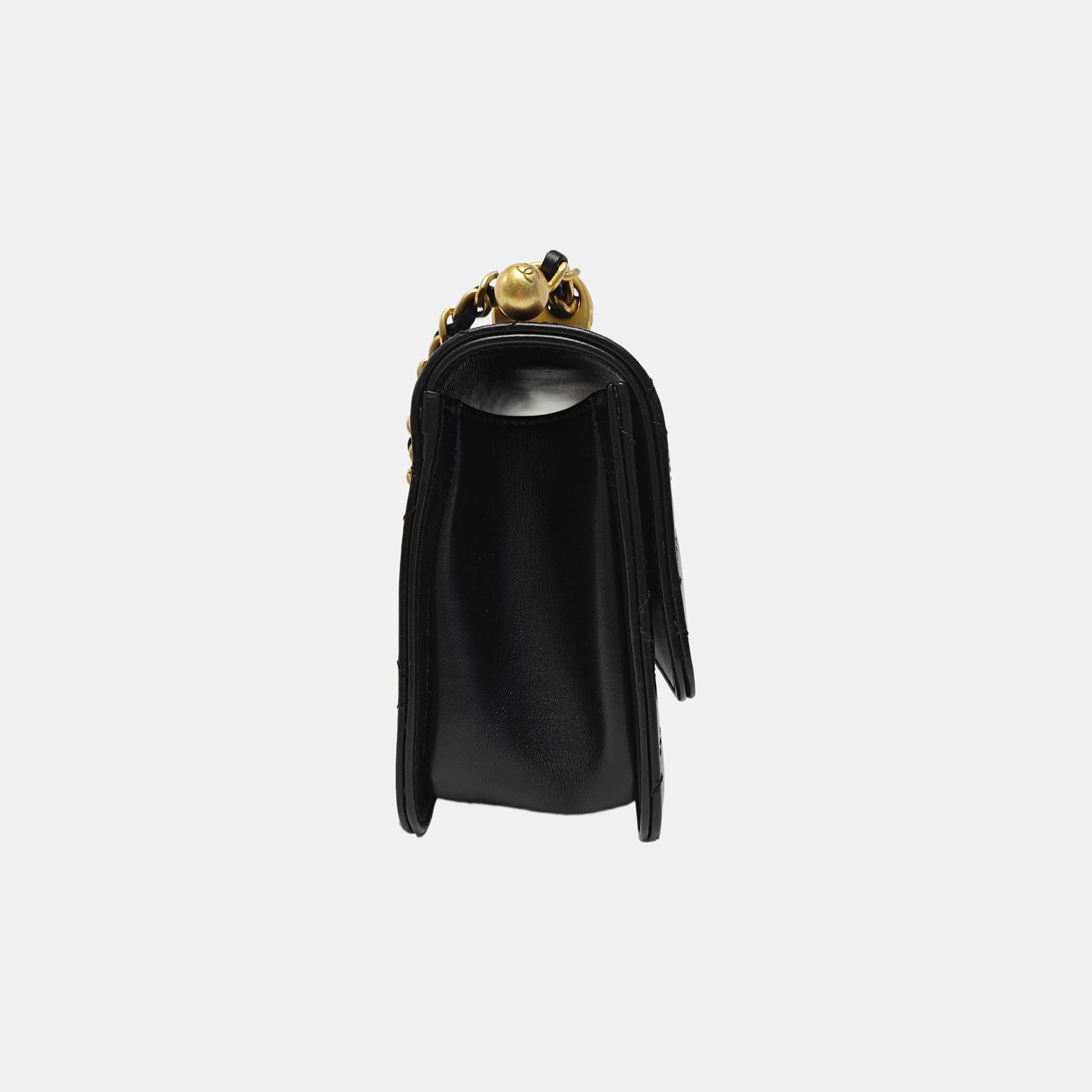 TRENDY CC Quilted Lambskin Black