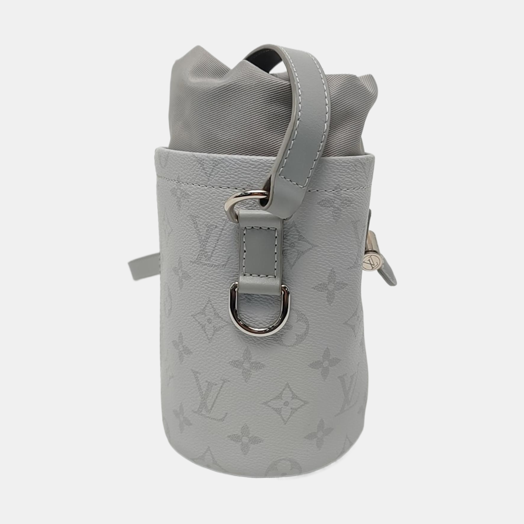 CHALK Monogram Coated Canvas Gray