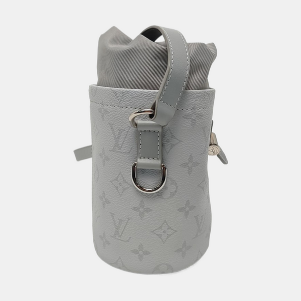 CHALK Monogram Coated Canvas Gray
