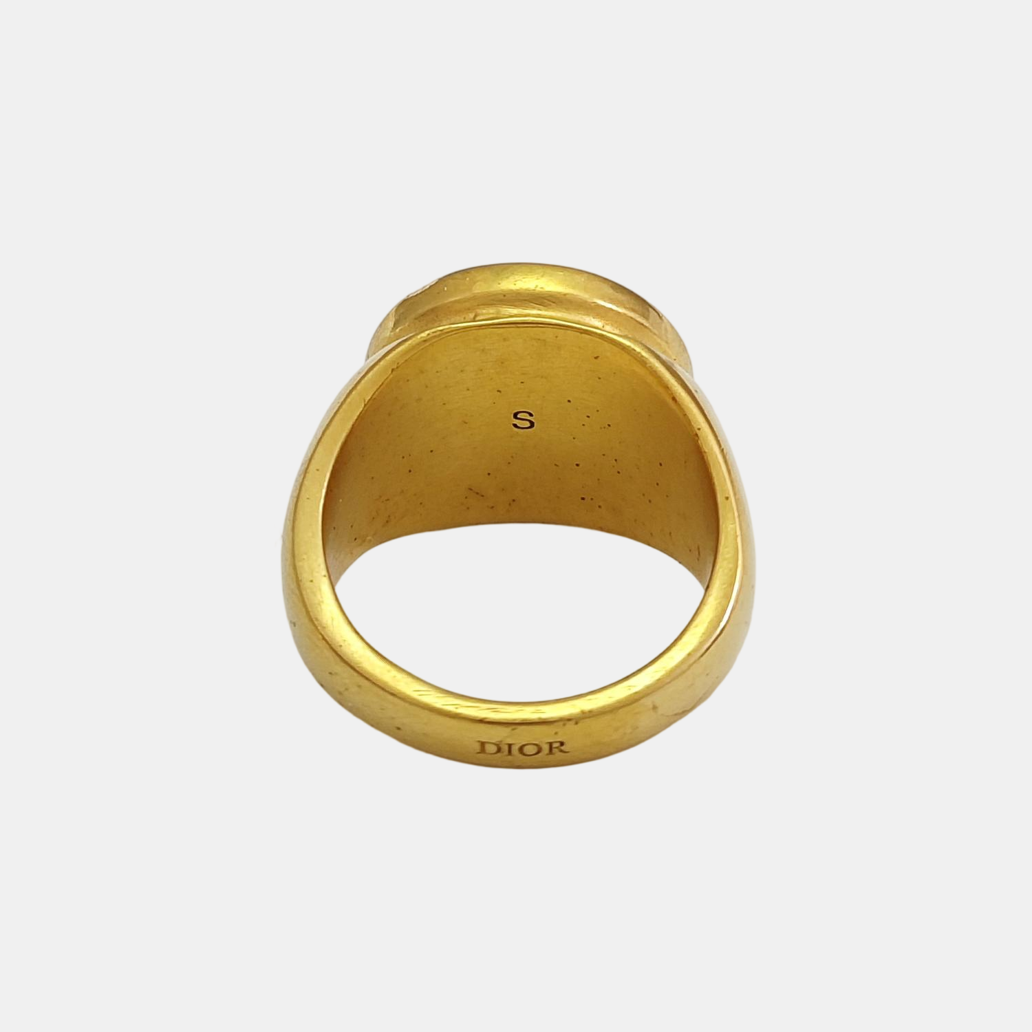 Metal Gold Ring EU 50