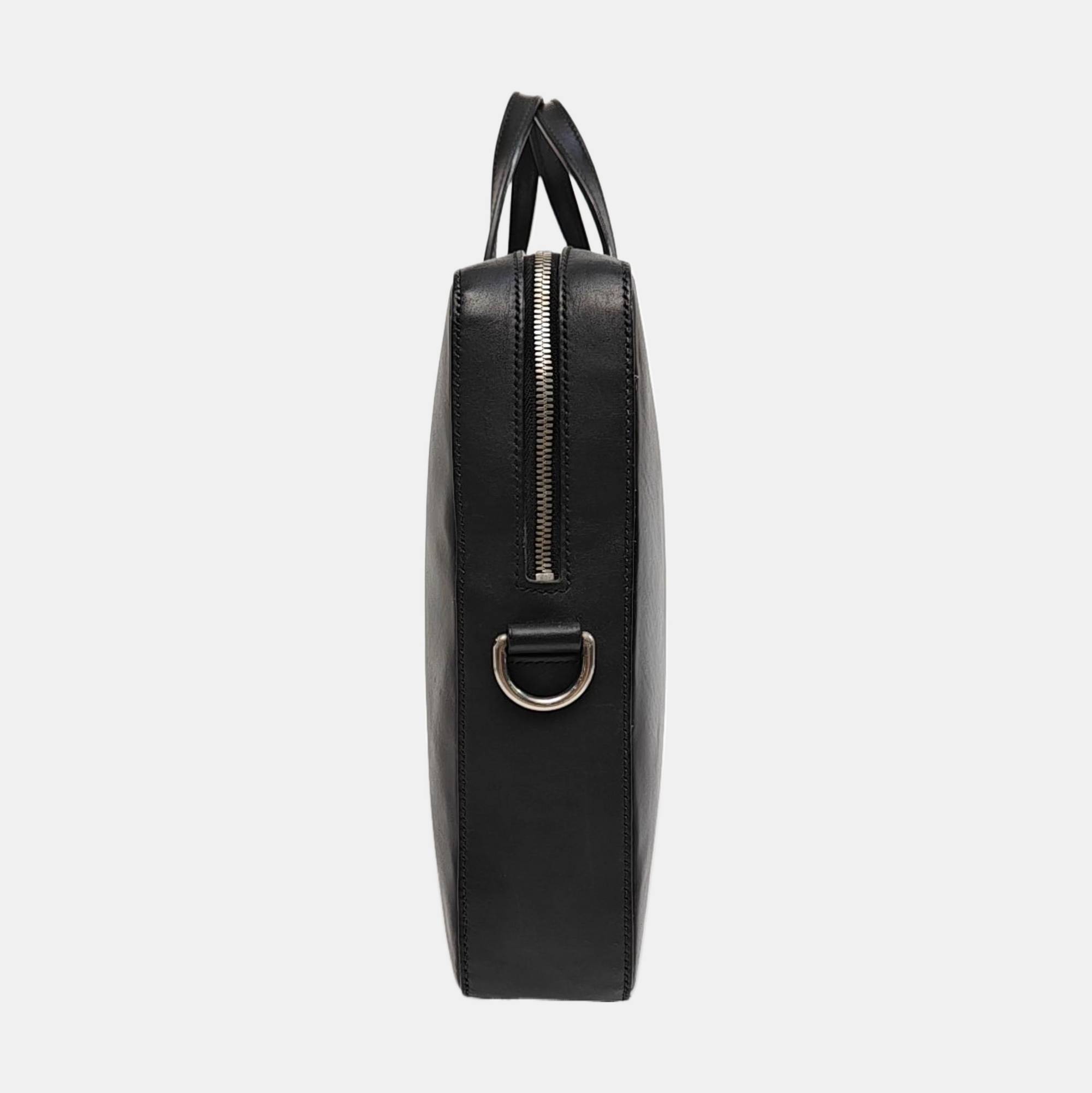 Calfskin Shoulder Bag Black