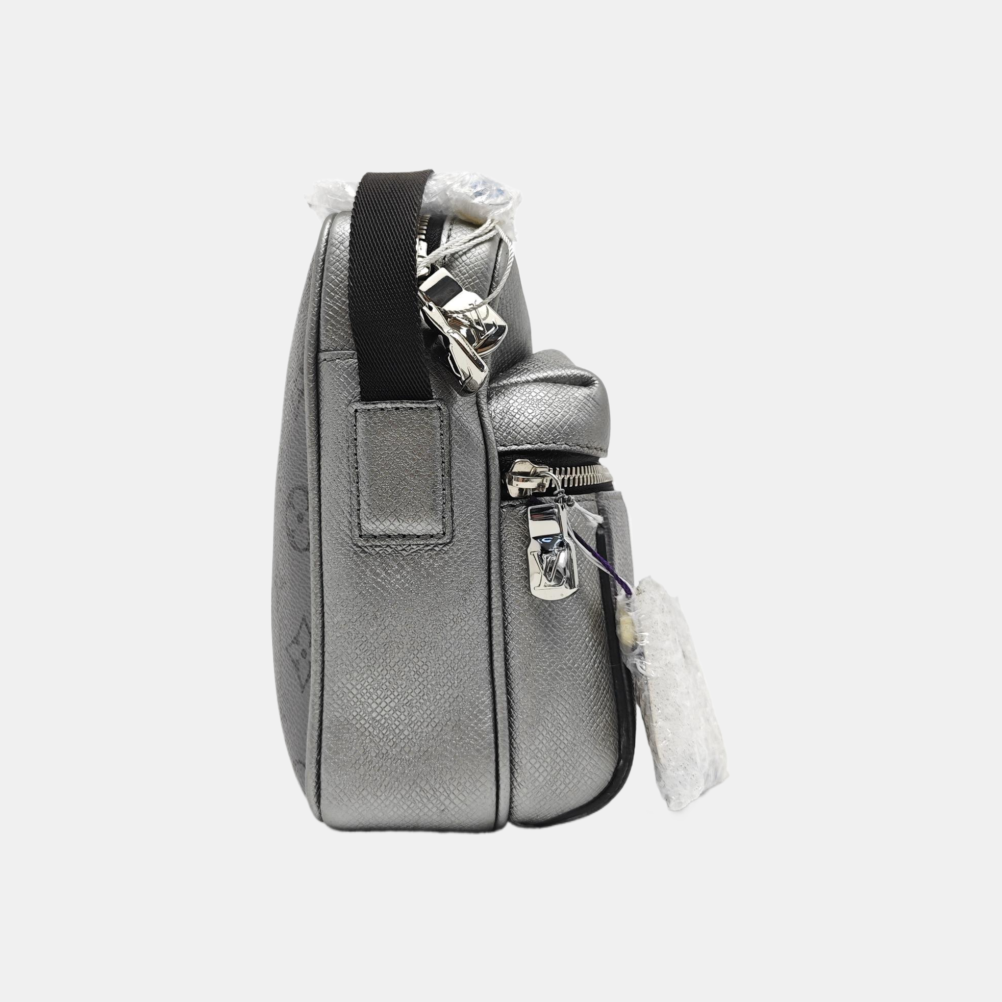 OUTDOOR PM Monogram Coated Canvas Silver