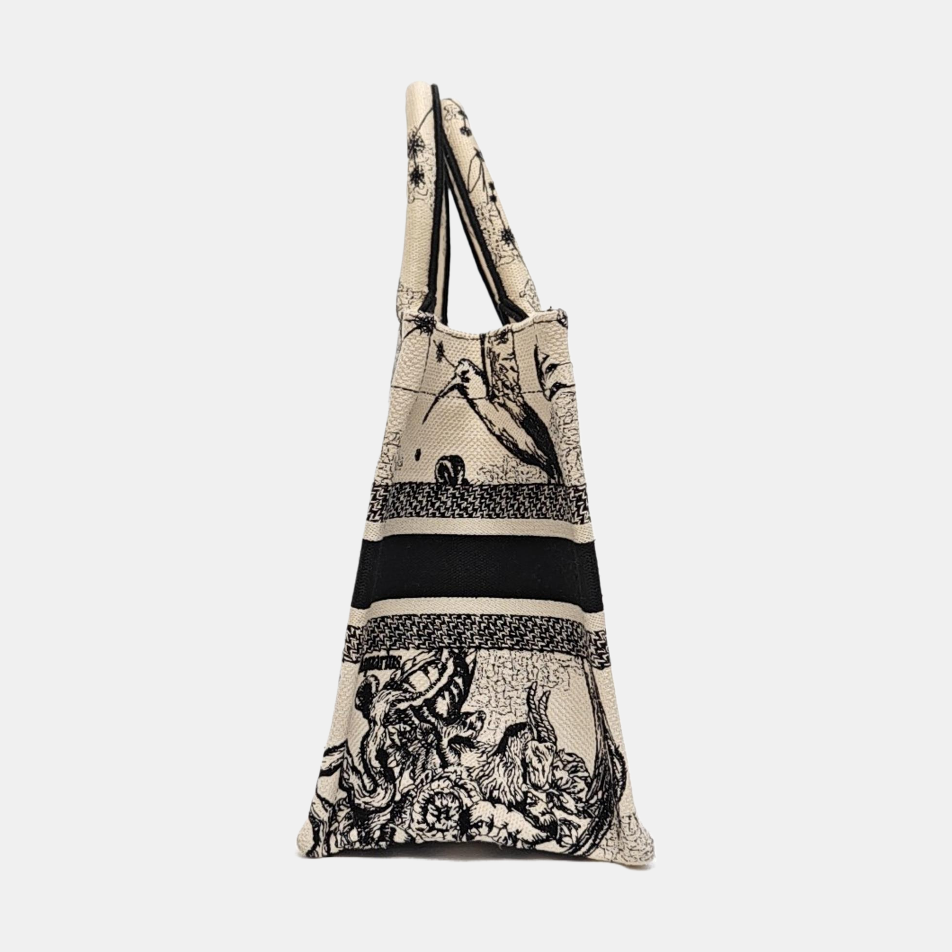 Authenticated pre-owned  Book Tote Small Canvas White - Tote Bag at Looply