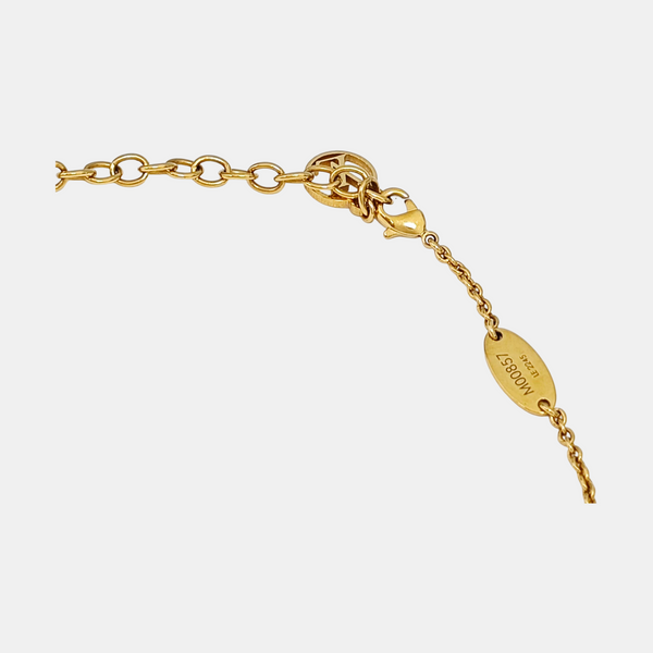 LV & ME Metal Gold Necklace