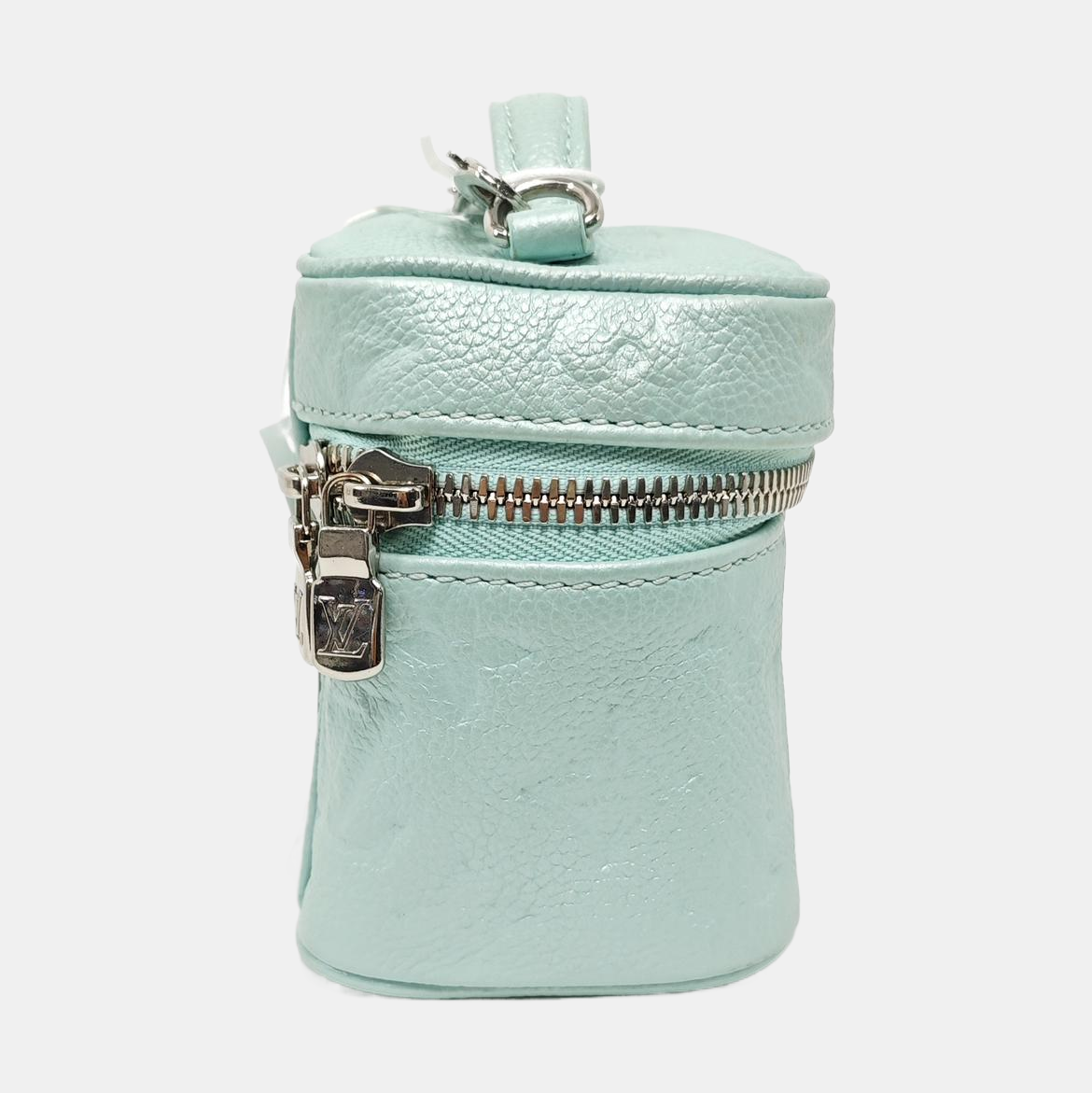 NICE Monogram Calfskin Blue
