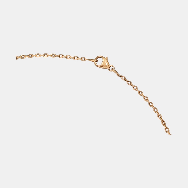 Pop H Metal Rose Gold Necklace