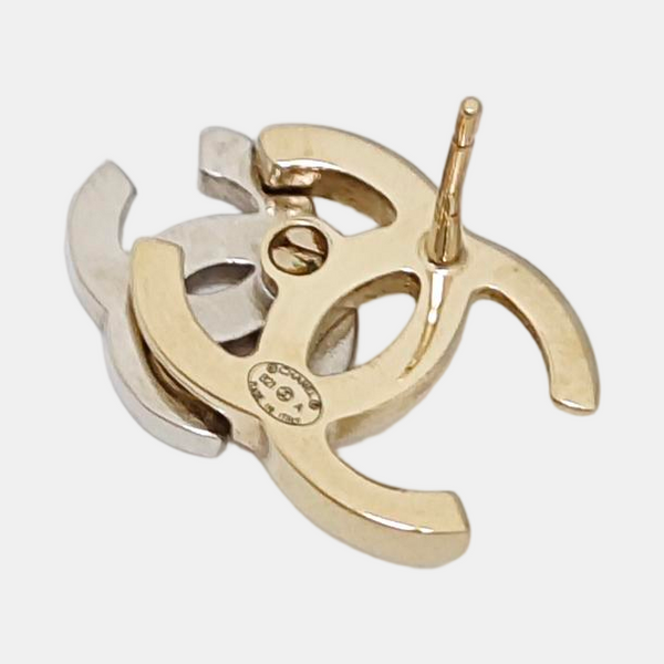 Metal Gold Stud Earrings