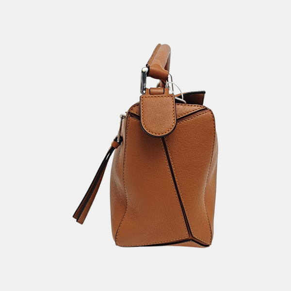 Puzzle Small Calfskin Brown