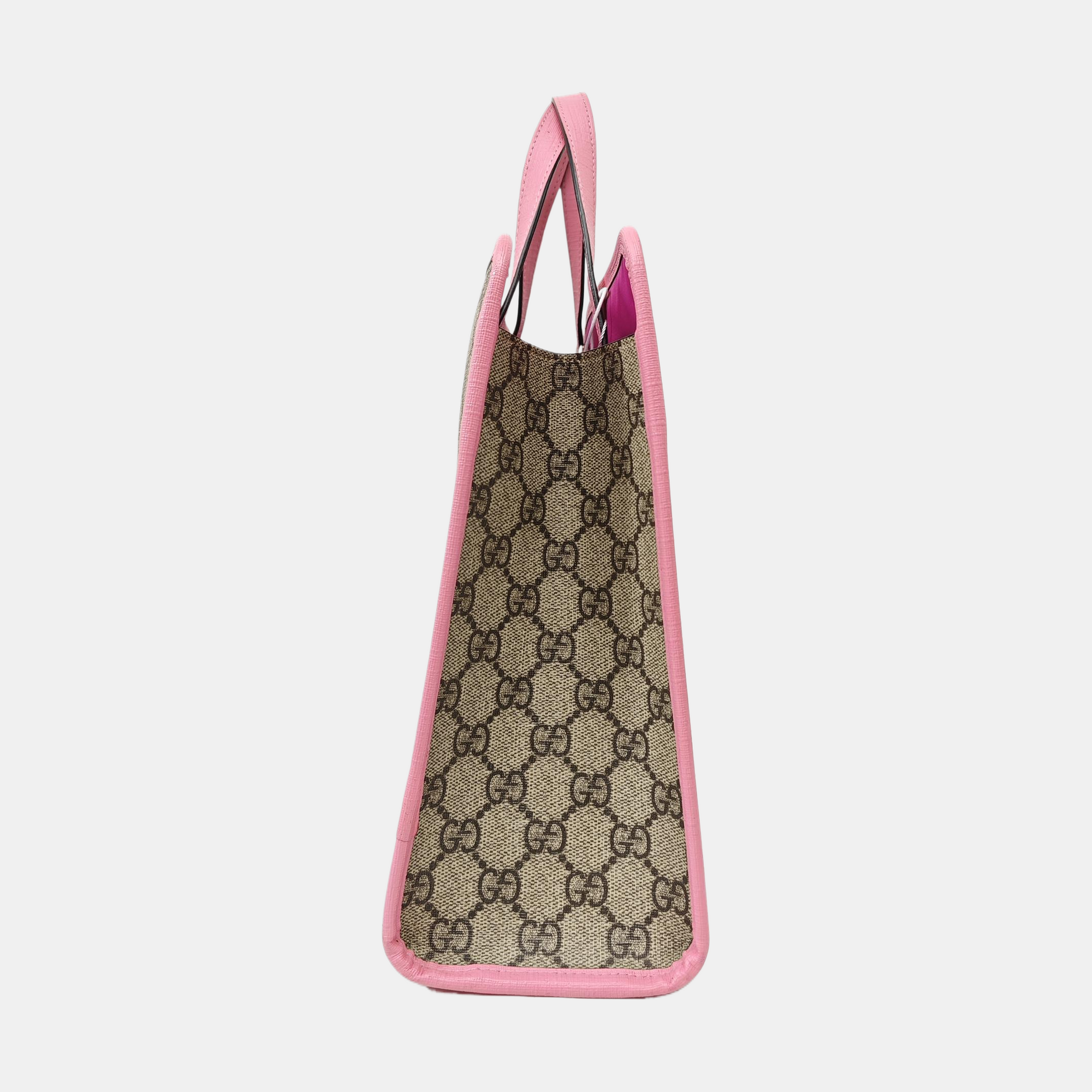 Children’s GG Bucket Monogram Coated Canvas Beige