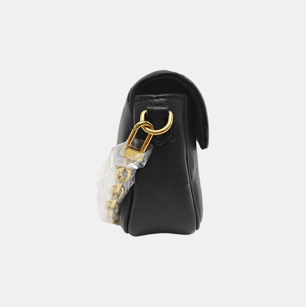 IVY Monogram Calfskin Black