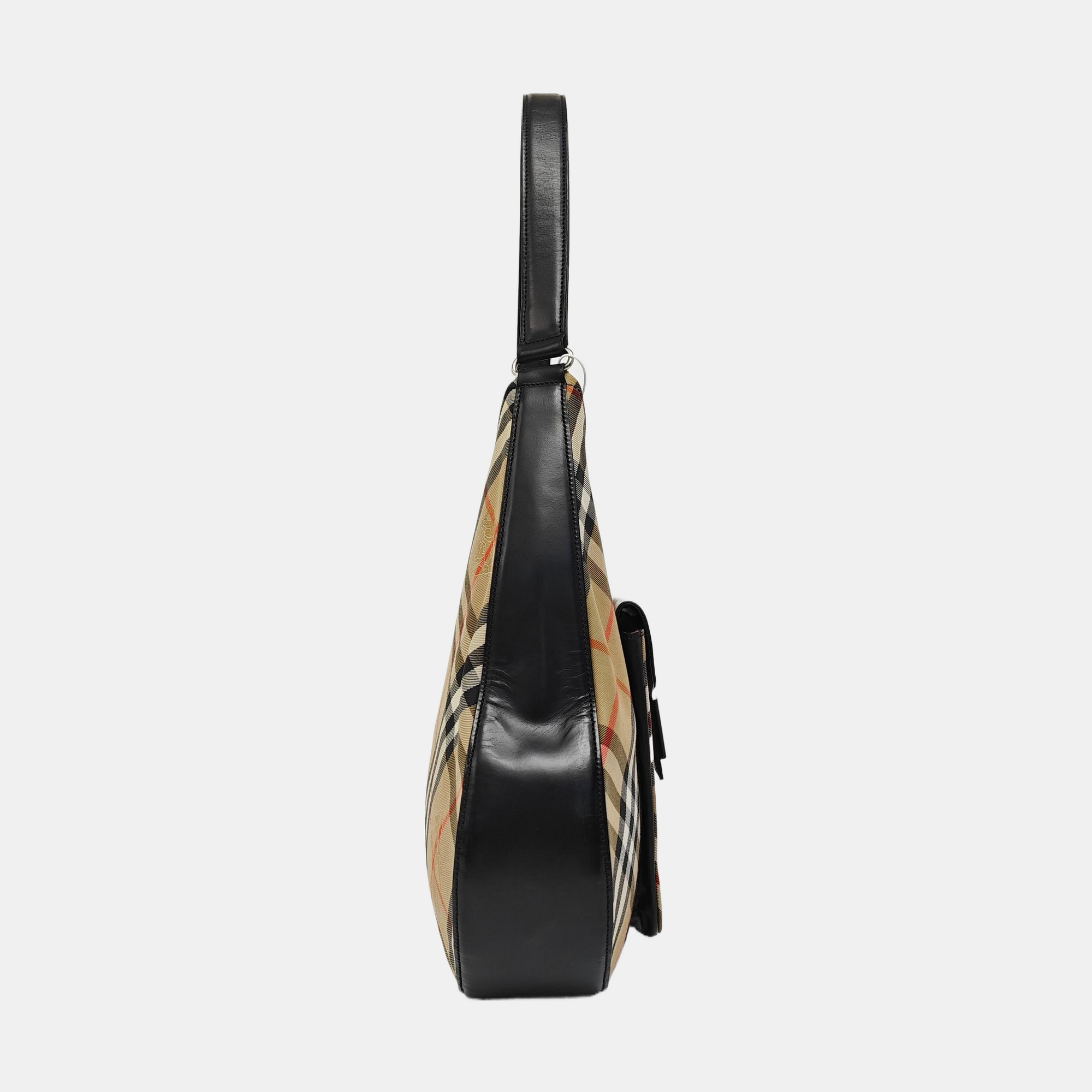 Canvas Top Handle Bag Beige