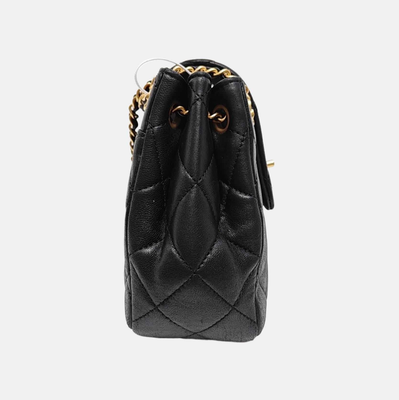 CHANEL 19 Small Quilted Lambskin Black