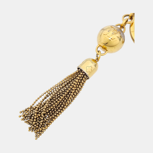 Metal Bag Charm Gold