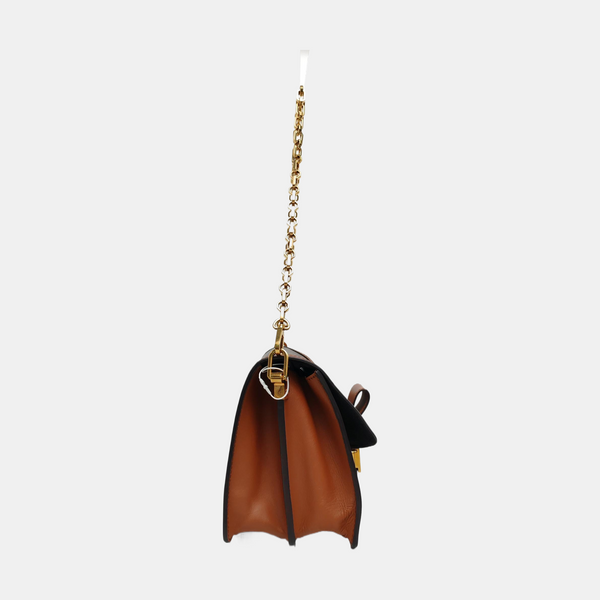 DAUPHINE MM Monogram Coated Canvas Brown