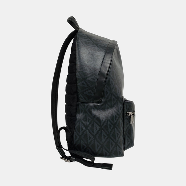 Rider Oblique Coated Canvas Black