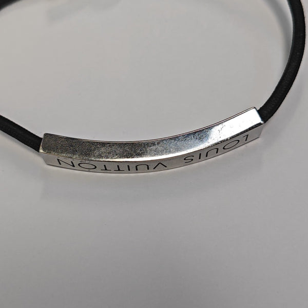 SPACE LV Metal Silver Bangle