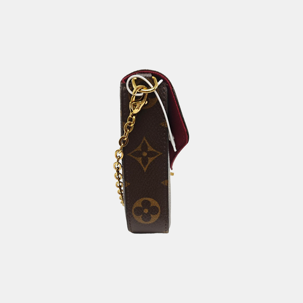 FÉLICIE Monogram Coated Canvas Brown