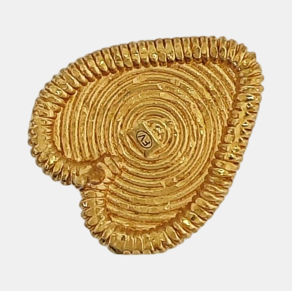 Metal Gold Stud Earrings