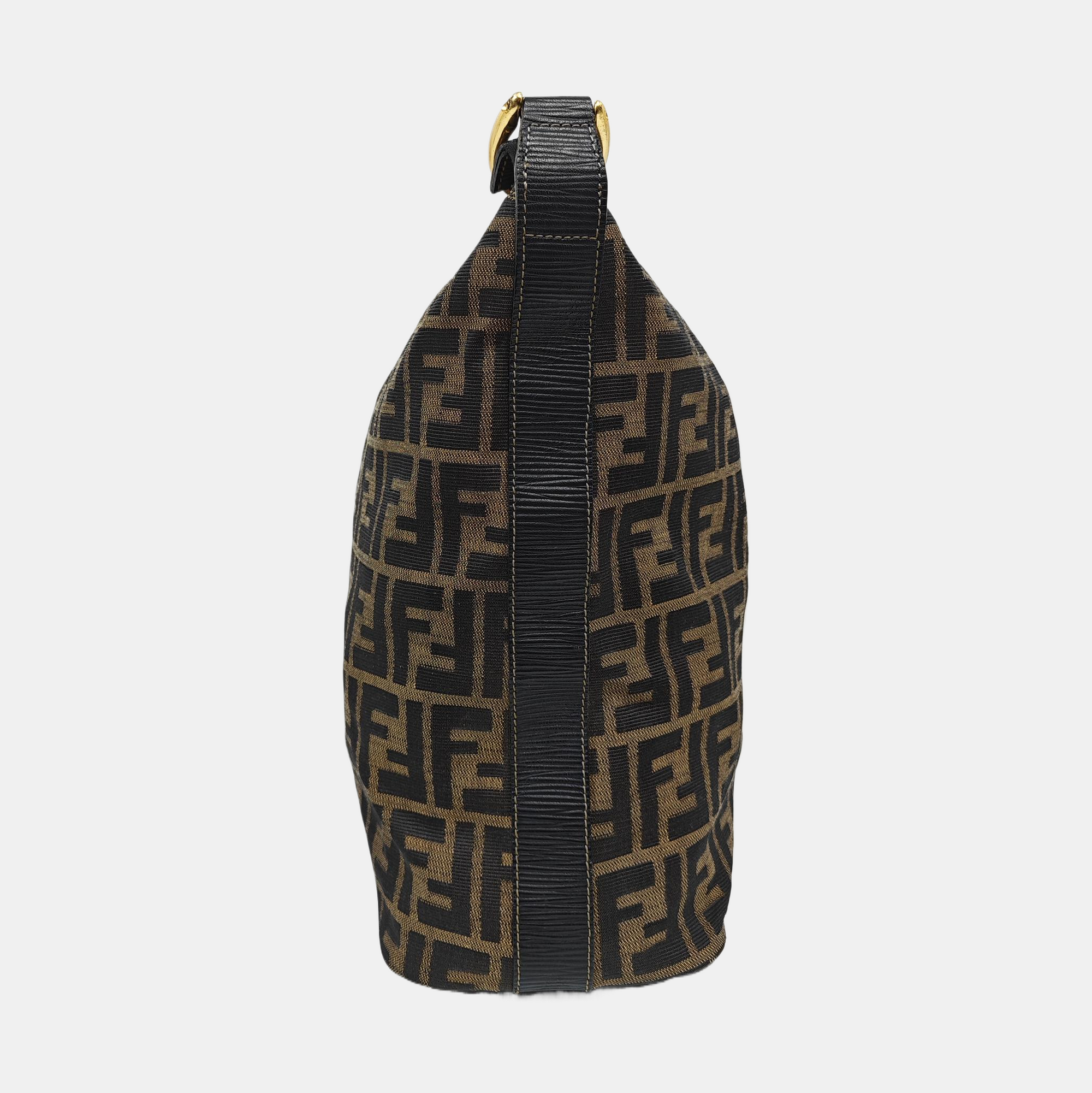 Canvas Shoulder Bag Brown