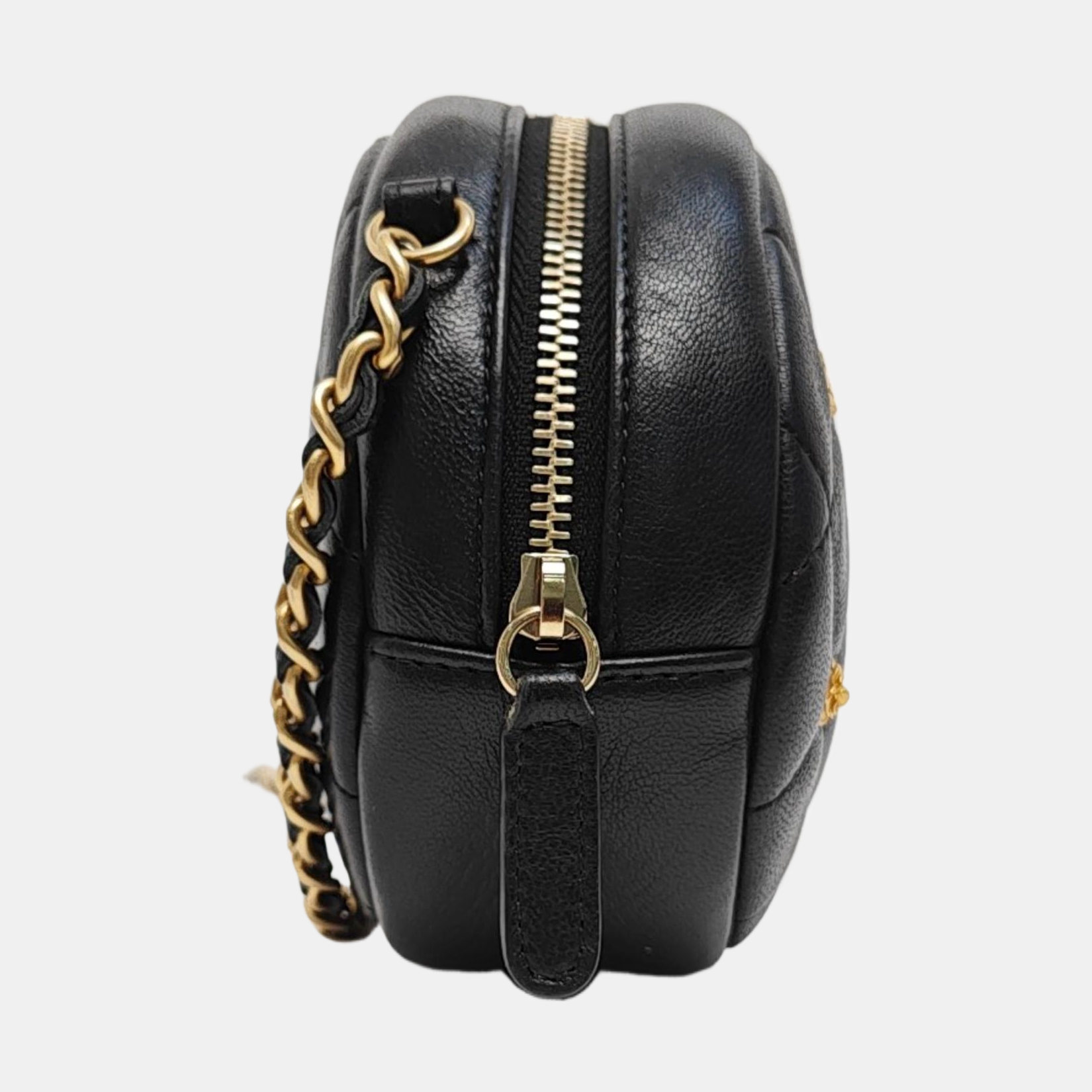 Quilted Lambskin Black