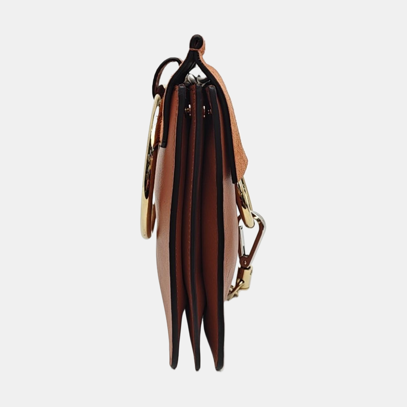 Faye Small Calfskin Brown