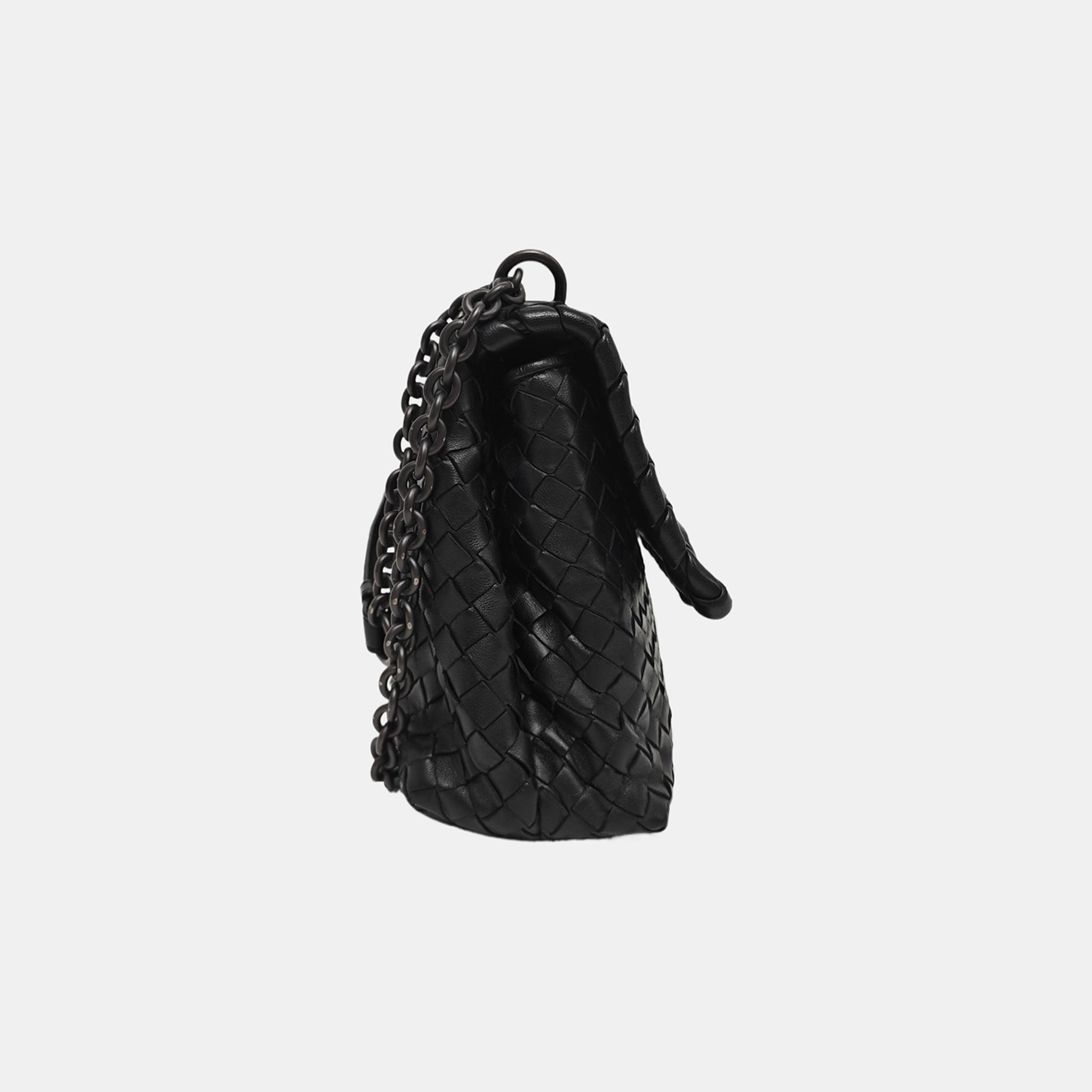 Lambskin Shoulder Bag Black